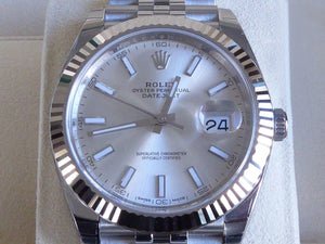 Datejust 126334-0004 Silver 41 mm